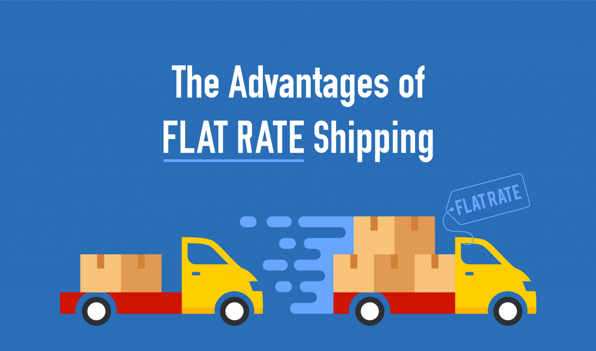 flat rate international shipping