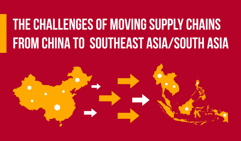 The Challenges Of Moving Supply Chains To South East Asia