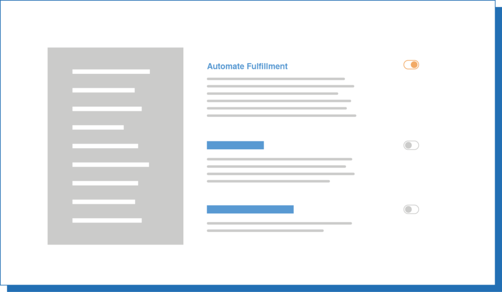 Screenshot of a global automated shipping software.