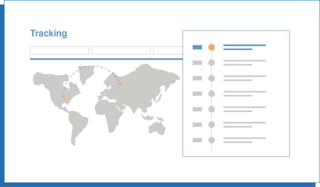 Image of ZhenHub order tracking software.